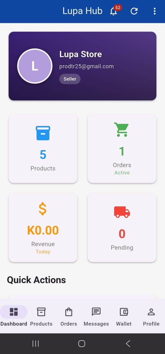 Lupa Hub screenshot 1